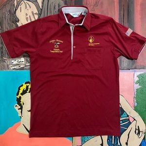 Vintage Aleppo Shriners Collared Polo Shirt